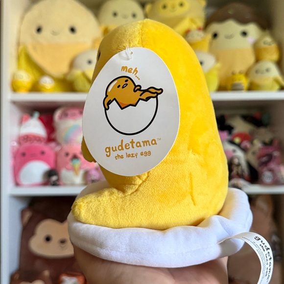 NWT Gudetama Sanrio 7” Plush - Picture 2 of 5